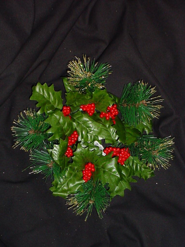 Pozy Ltd 3" Pine Berry Candle Ring Christmas /everyday Decoration (f63)