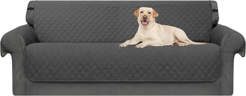 Vista 221 de Chun YI. - Funda reversible para sofá, funda para sillón, fácil de instalar, lavable, cubiertas para sala de estar. Negro