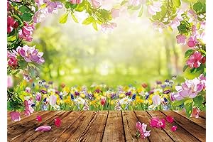 7x5ft Spring Backdrop for Flowers Photography