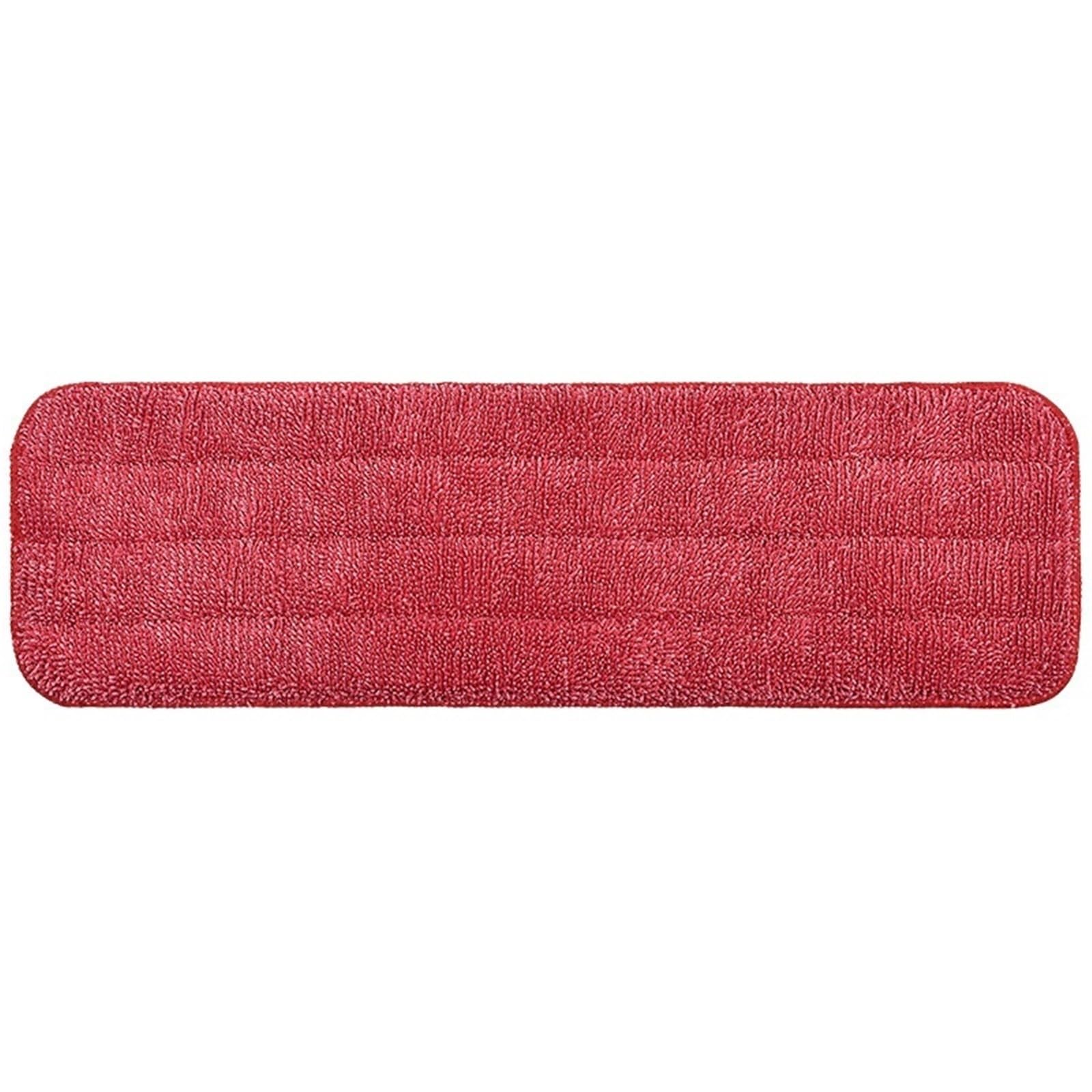 Mop replacement pad set Spray Mop Replacement Head Reusable Washble Wet Microfiber Pad for Floor Cleaning(Red)