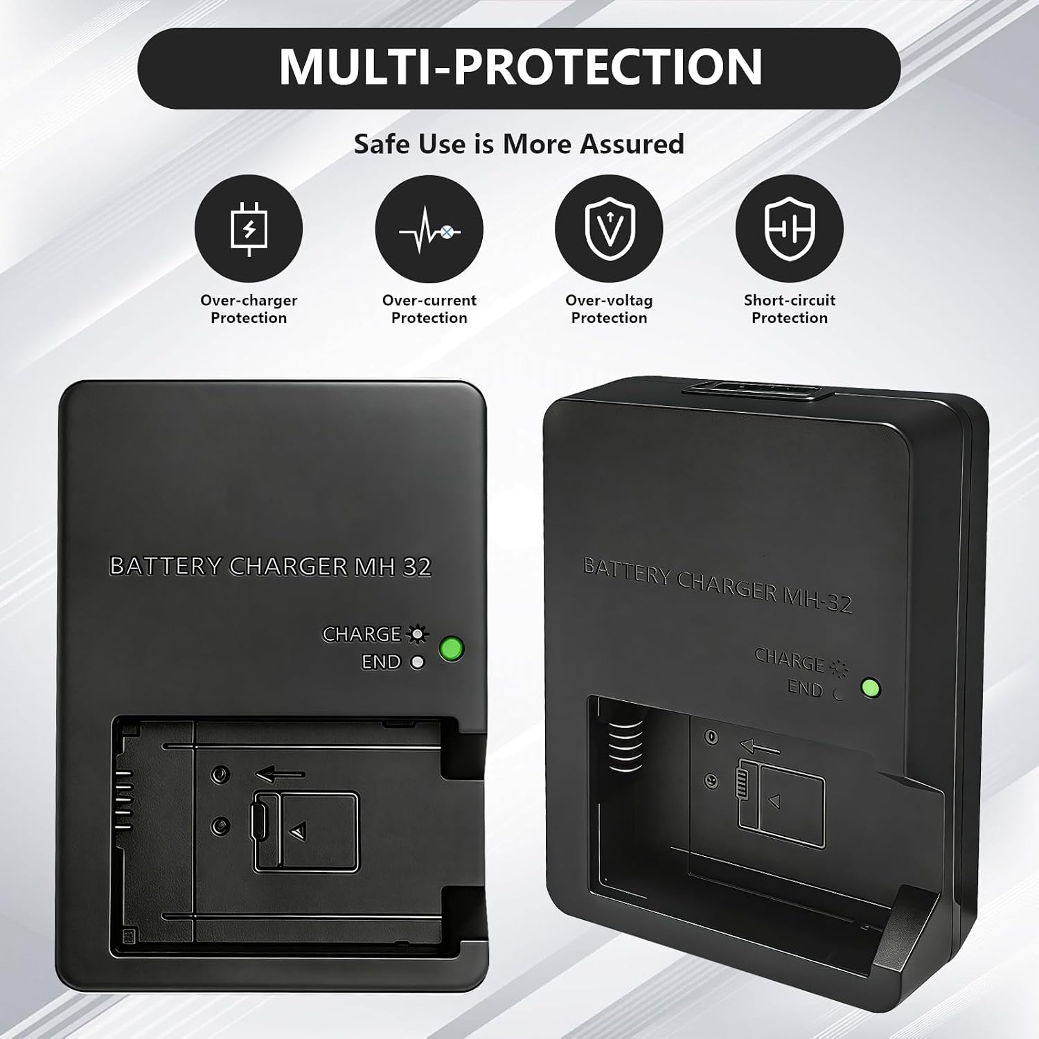 MH-32 MH32 Battery Charger for Nikon EN-EL25 ENEL25 EN-EL25a Battery Compatible with Nikon Z50 Z 50 Z30 Z 30 Zfc Z fc Z50II Digital SLR Camera