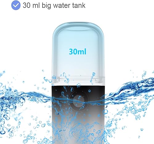 Miniatura 8 de Kingsmile Nano rociador, nano rociador eléctrico y práctico con niebla fina, pulverizador facial portátil para pestañas y maquillaje diario, mini