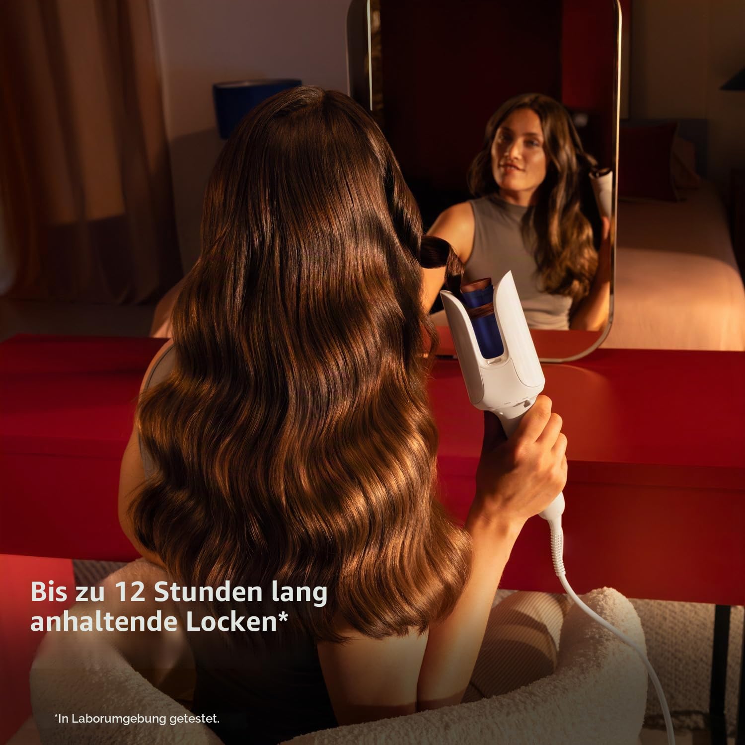 PHILIPS BHB968/00 SenseIQ automatic curler, 210 degrees, ceramic coating, white