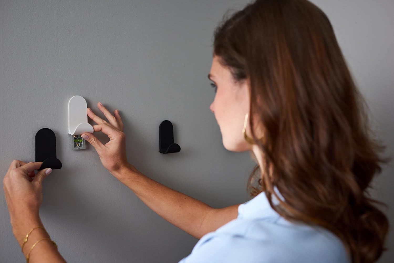 Duck 287391 Easy Mounts J-Hooks, 3-Pack, White