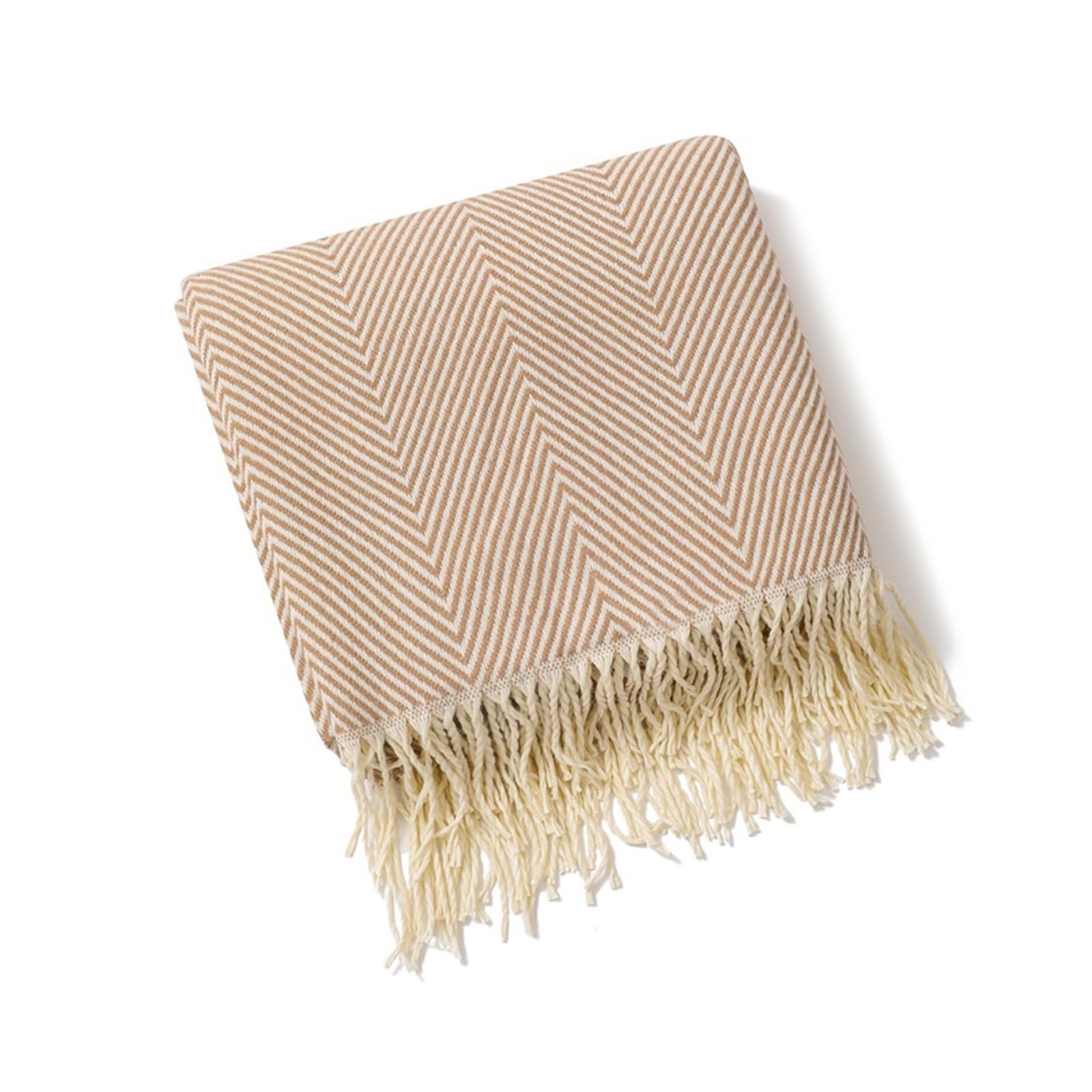 Couverture de sieste tressée, serviette de canapé et climatisation