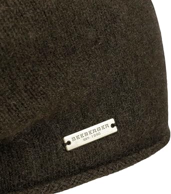 Seeberger Lasuna Cashmere Beret Women Dark Brown One Size
