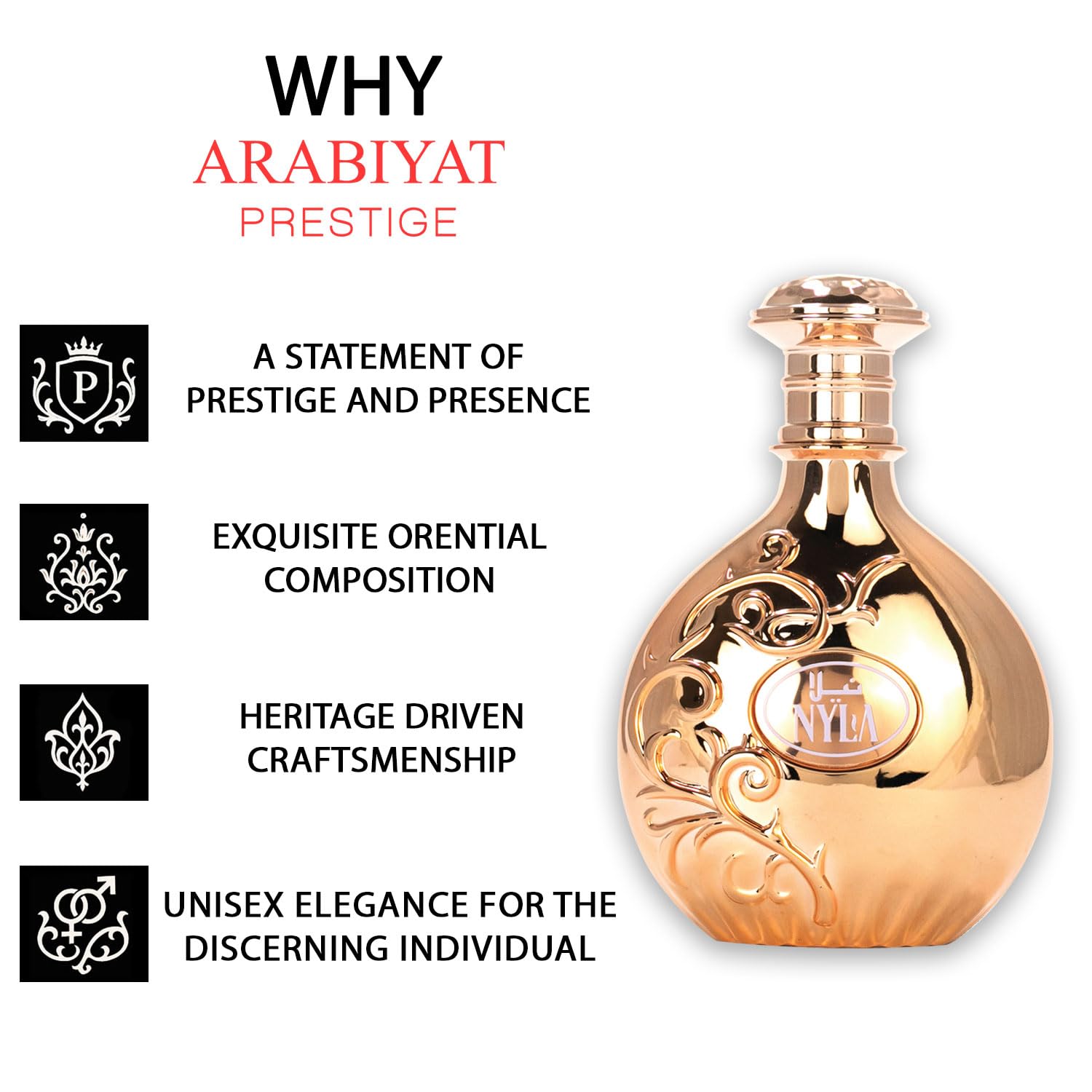 Arabiyat Prestige Nyla Eau De Parfum, 2.7 fl oz - Image 5
