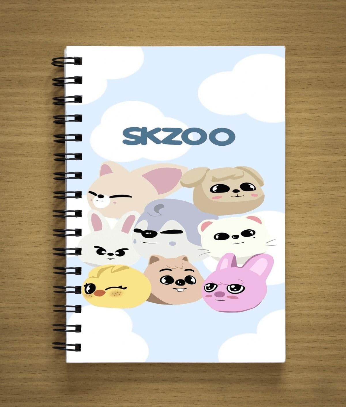 CRAFT MANIACS Stray Kids SKZOO Art A5 Ruled 120 Pages Diary Best