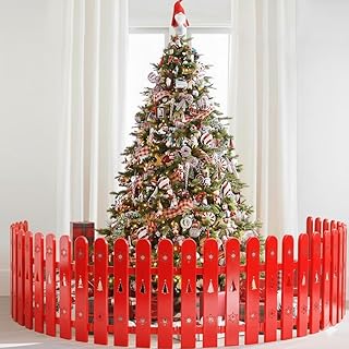 Christmas Tree Fence for Pets & Decorations