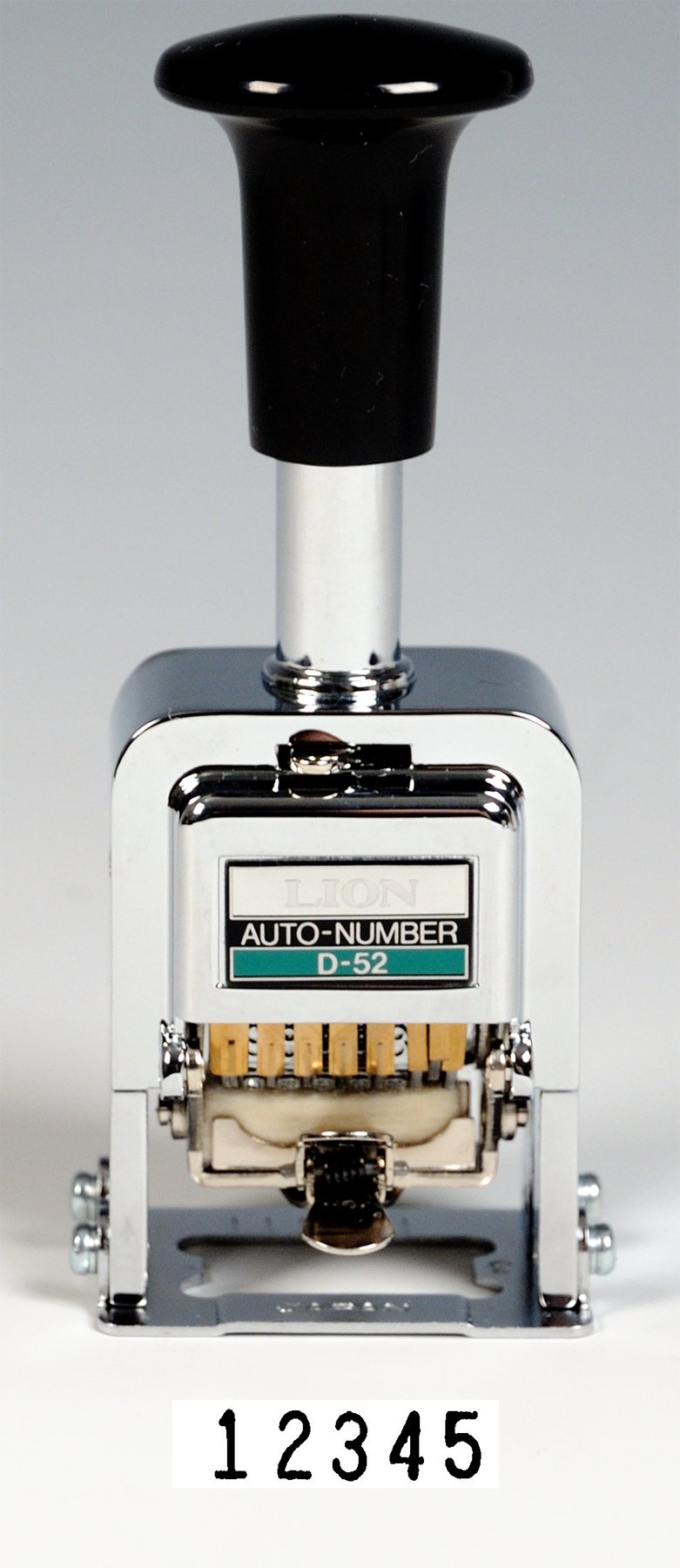 Amazon.co.jp: ライオン事務器 スタンプ ナンバリング D型 5桁 5様式 L