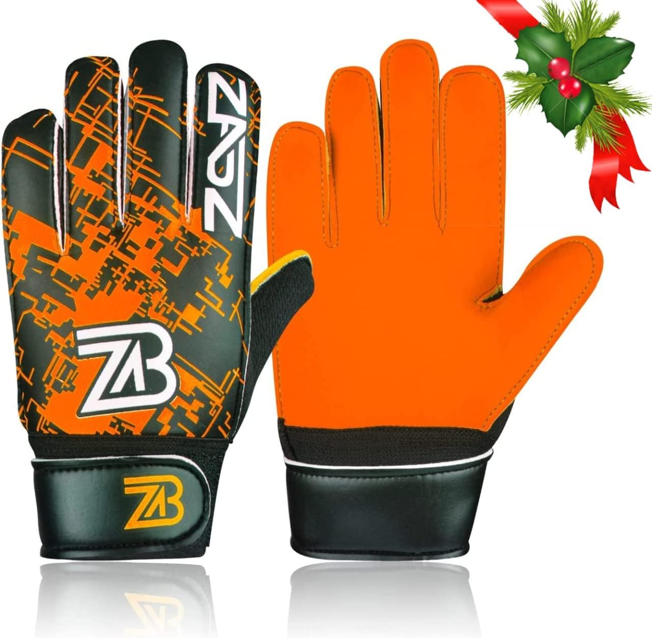 Buy ZABZ Goalie Gloves Youth Goalkeeper Gloves Kids Football Gloves