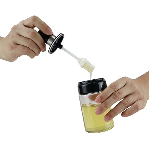 Excelity Oil Bottle with Silicone Brush