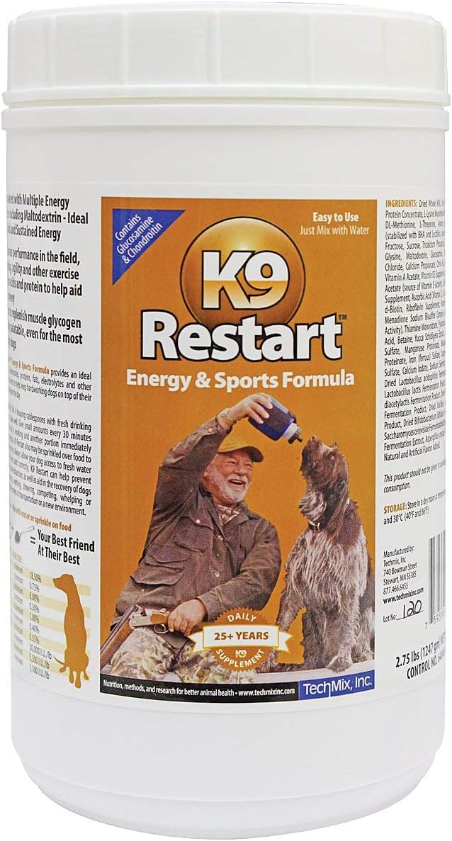 K9 Restart - 2.75lb Jar by K9 TechMix