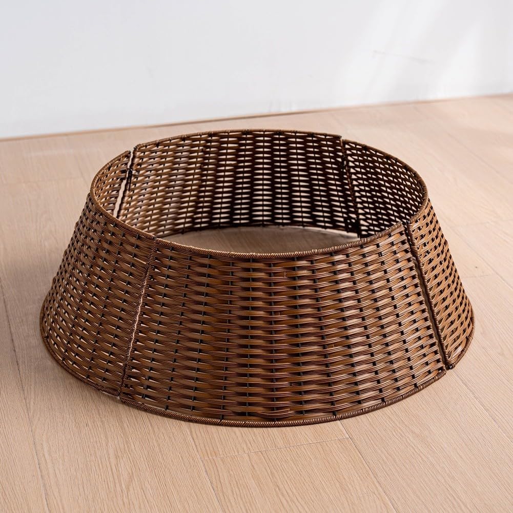Gonna Natale Intrecciata a Mano Minimalista per beige Gonna Natale(B)