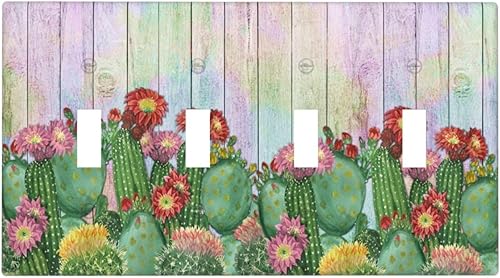 Vista 477 de Cubiertas decorativas de salida de estrella de mar playera, tablero de madera azul de concha de mar de 1 banda, decoración individual GFCI, placa