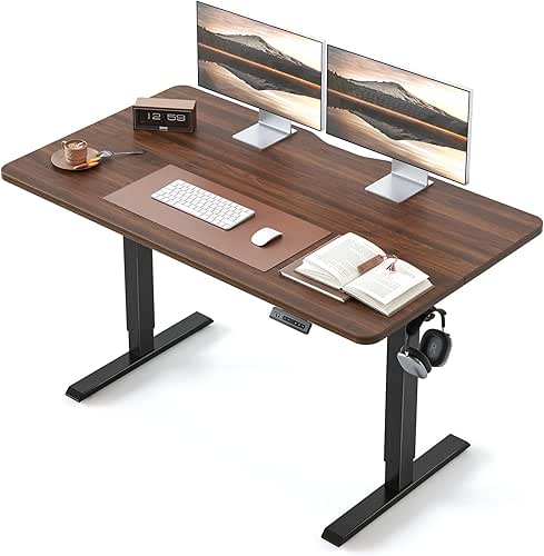 BANTI 48 × 24 Inches Standing Desk, Ergonomic, Electric Height
