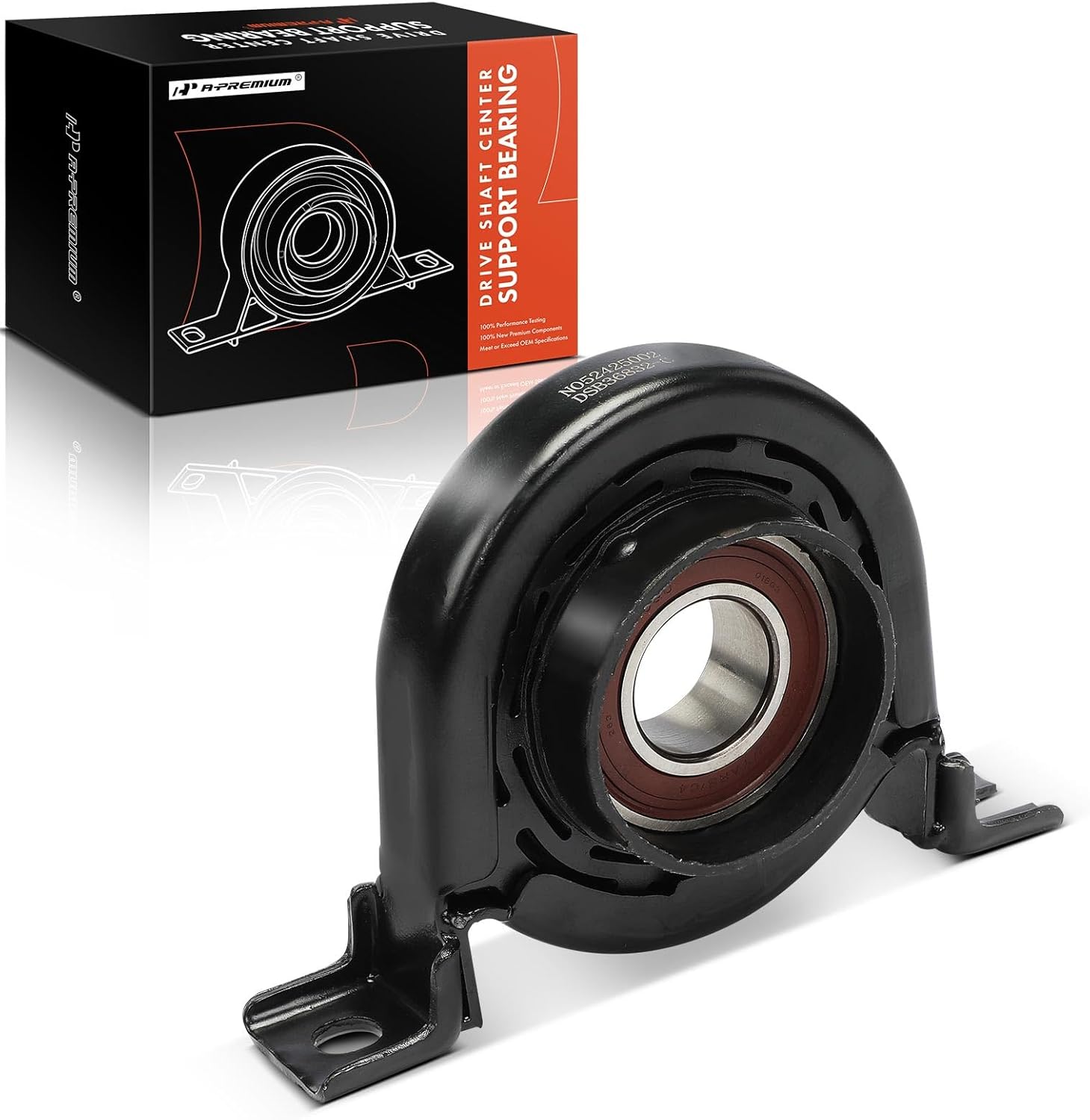 A-Premium Rear Drive Shaft Center Support Bearing Driveshaft Carrier Bearing Compatible with Ford F-150 F150 2011 2012 2013 2014 3.7L, RWD, Automatic Transmission, Replace# 9L3Z4R602GE