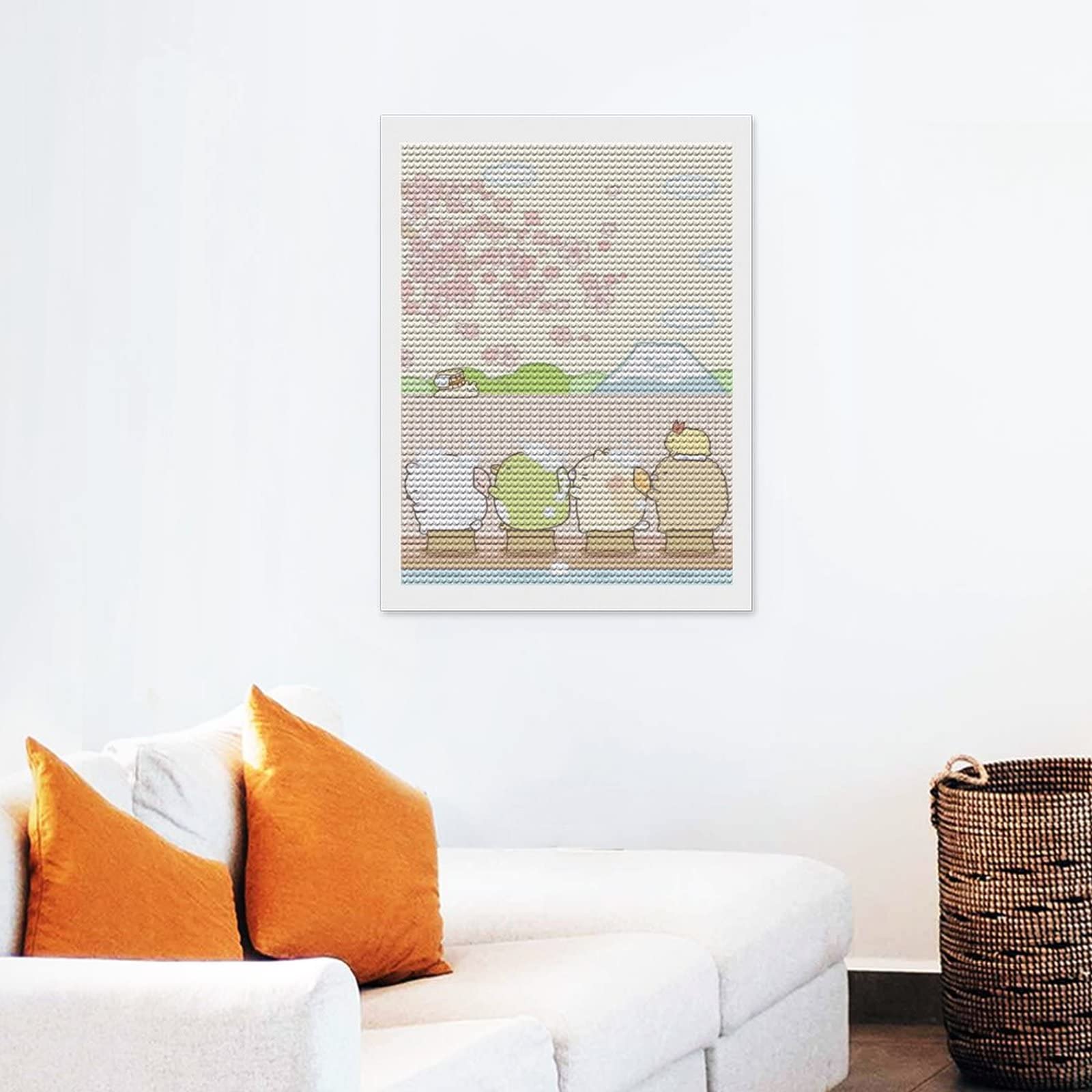 Amazon | すみっコぐらし アニメ ダイヤモンドアート絵画 キット
