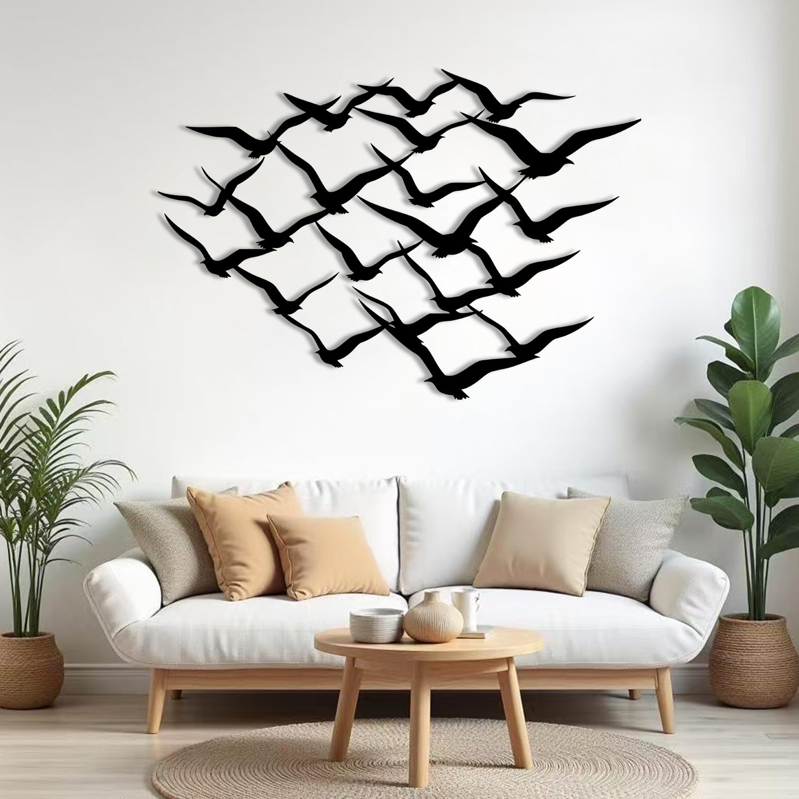 Flock of Birds Metal Wall Art, Metal Birds Wall Decor, Flock of Birds Wall Art, Metal Animal Wall Decor, Bird Wall Art, Bird Lovers Gifts, Metal Wall