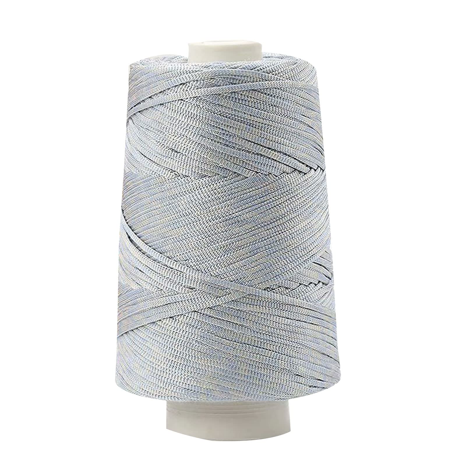 NEWFT Weaving Thread 2mm Thickness Cotton Linen Braiding Rope for Handbag Hat Shoe Knitting Weaving Craft Silk Wool