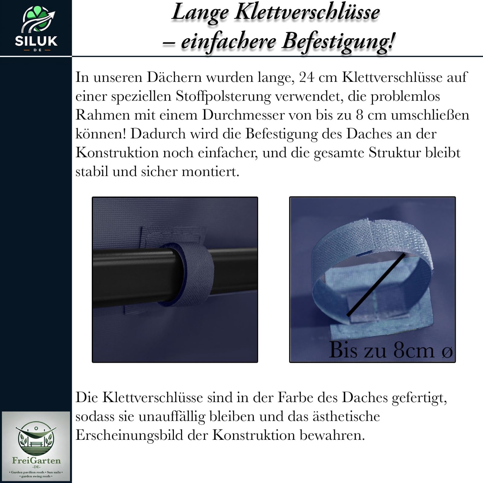 Vervangend dak voor paviljoen 3x3 meter waterdicht materiaal
