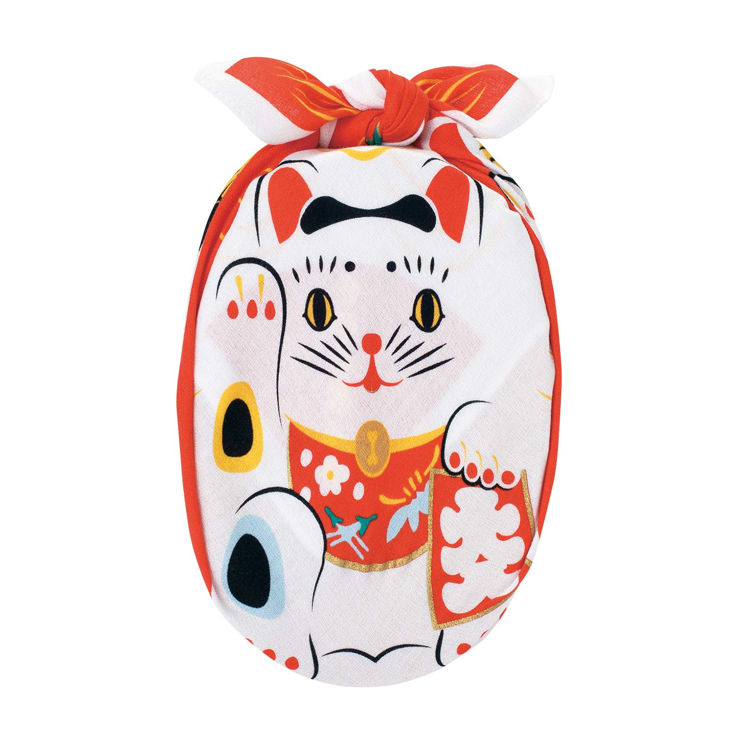 Yamada Furoshiki Manekineko Tissu japonais Motif chat