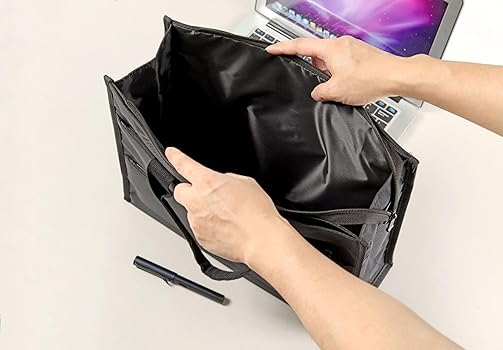 Amazon.co.jp: [CTOFFER] A4サイズ 立体 ビジネストートバッグ