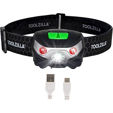 Torce Da Testa LED Ricaricabili (2 Pezzi) - 1000 Lux, 5 Modalità, IPX4, Per Corsa, Campeggio, Pesca - Foto 4
