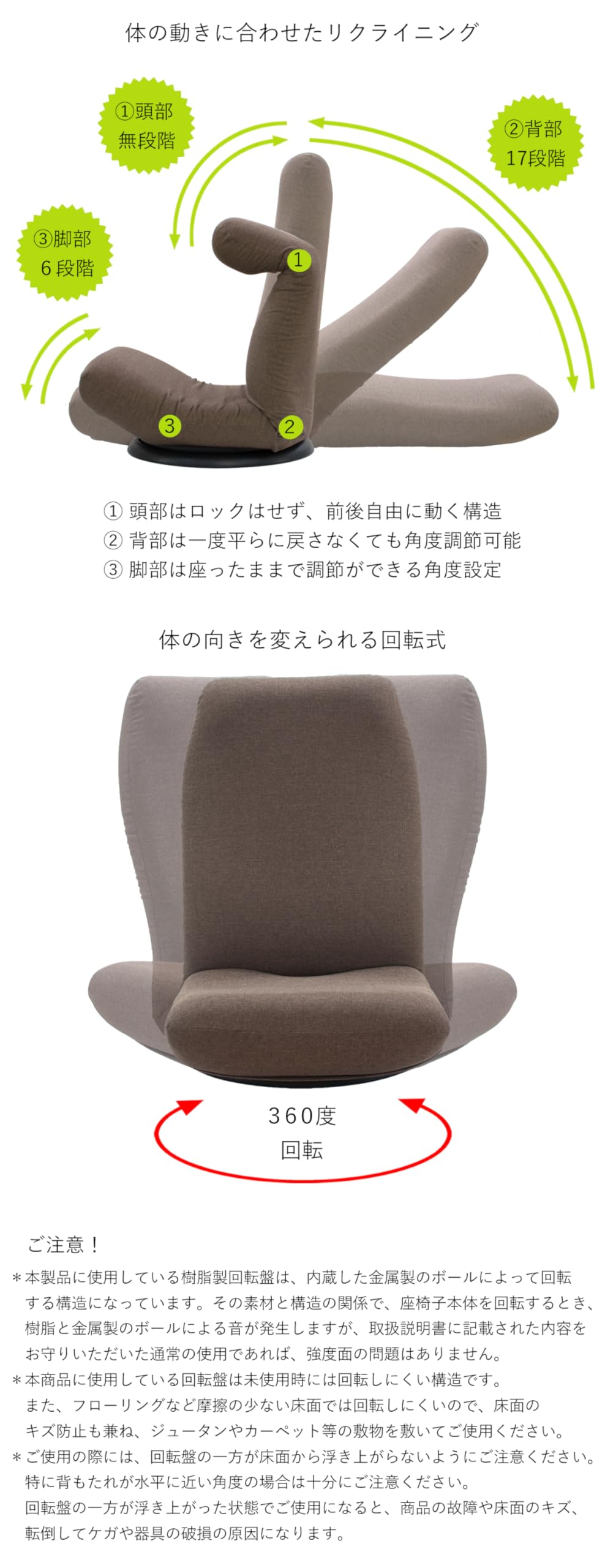 Amazon｜[座椅子ヤマザキ] 産学連携 回転式ハイバック座椅子3