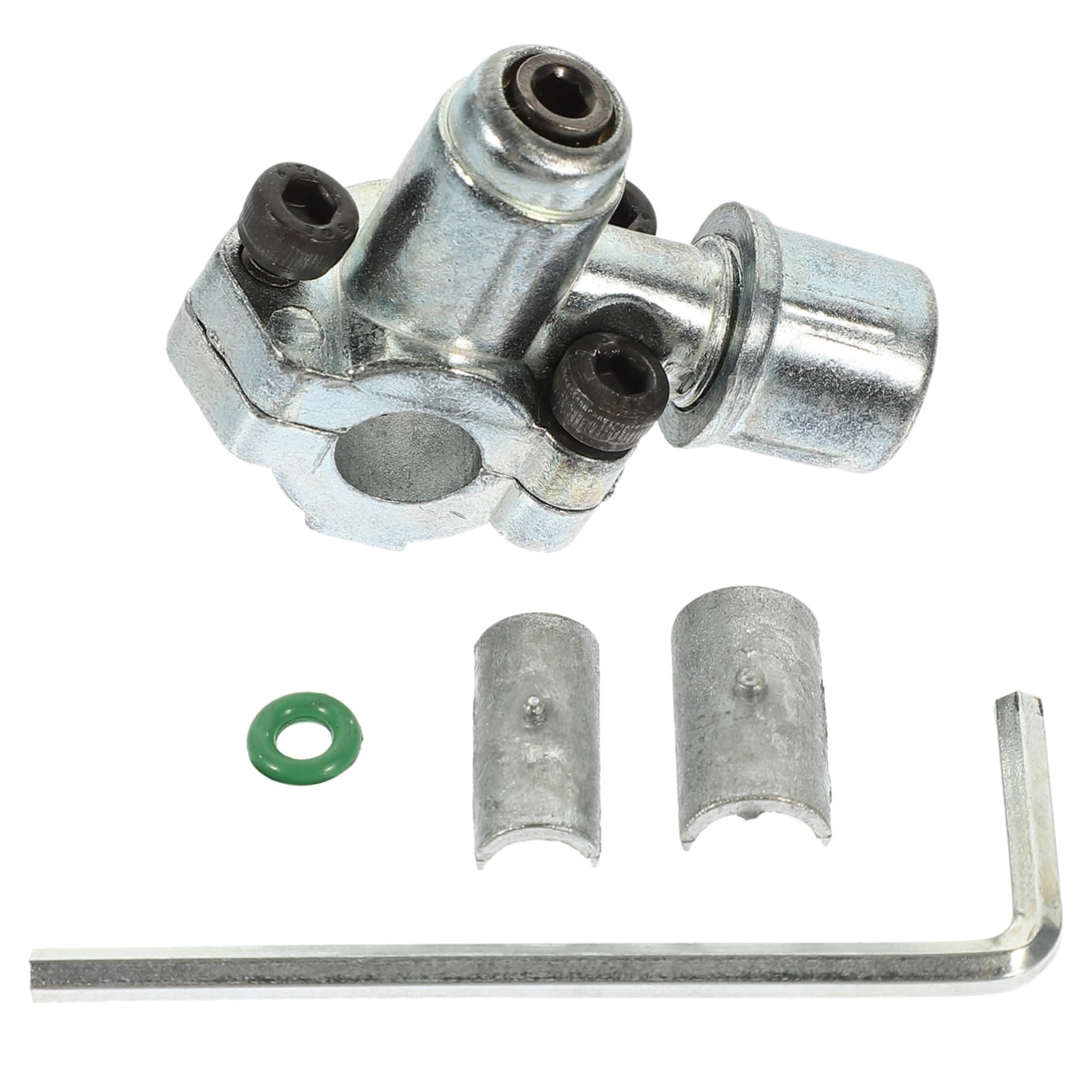 GRIRIW Refrigeration Needle Valve Set Zinc Alloy Valve Line Tap Freezer Piercing Kit