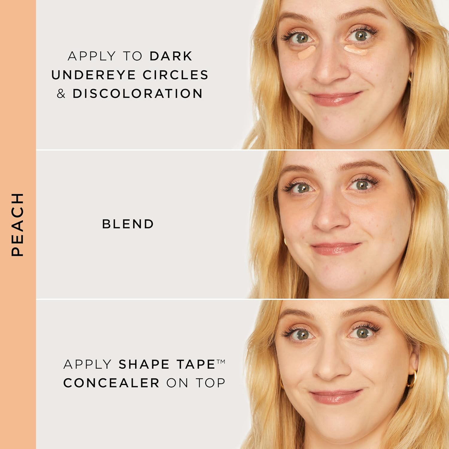 tarte shape tape corrector – Blendable Formula to Neutralize appearance of Blemishes, Dark Spots, Discoloration & Undereye Circles with Hyaluronic Acid & Vegan Squalane, Cruelty Free - Image 2