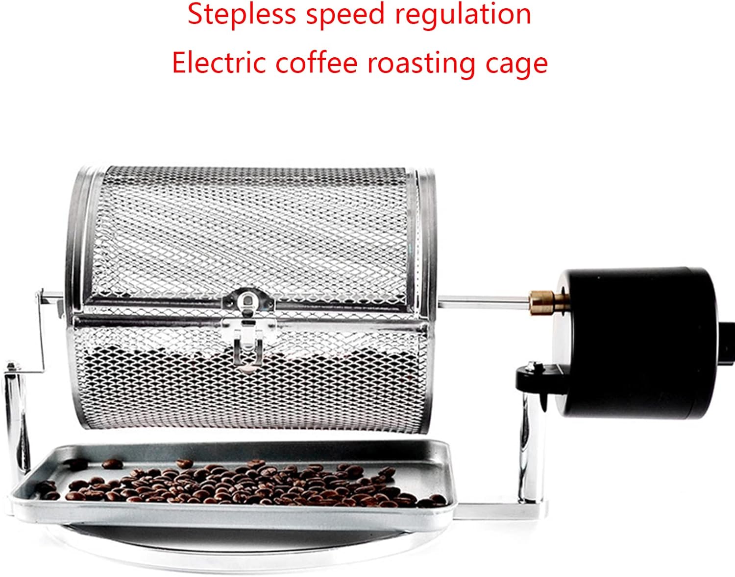 Stainless Steel Coffee Bean Roaster Baking Roasting Machine Drum Type Coffee Roaster Network-Window Baked-Beans Machine Coffee Roasting Cage