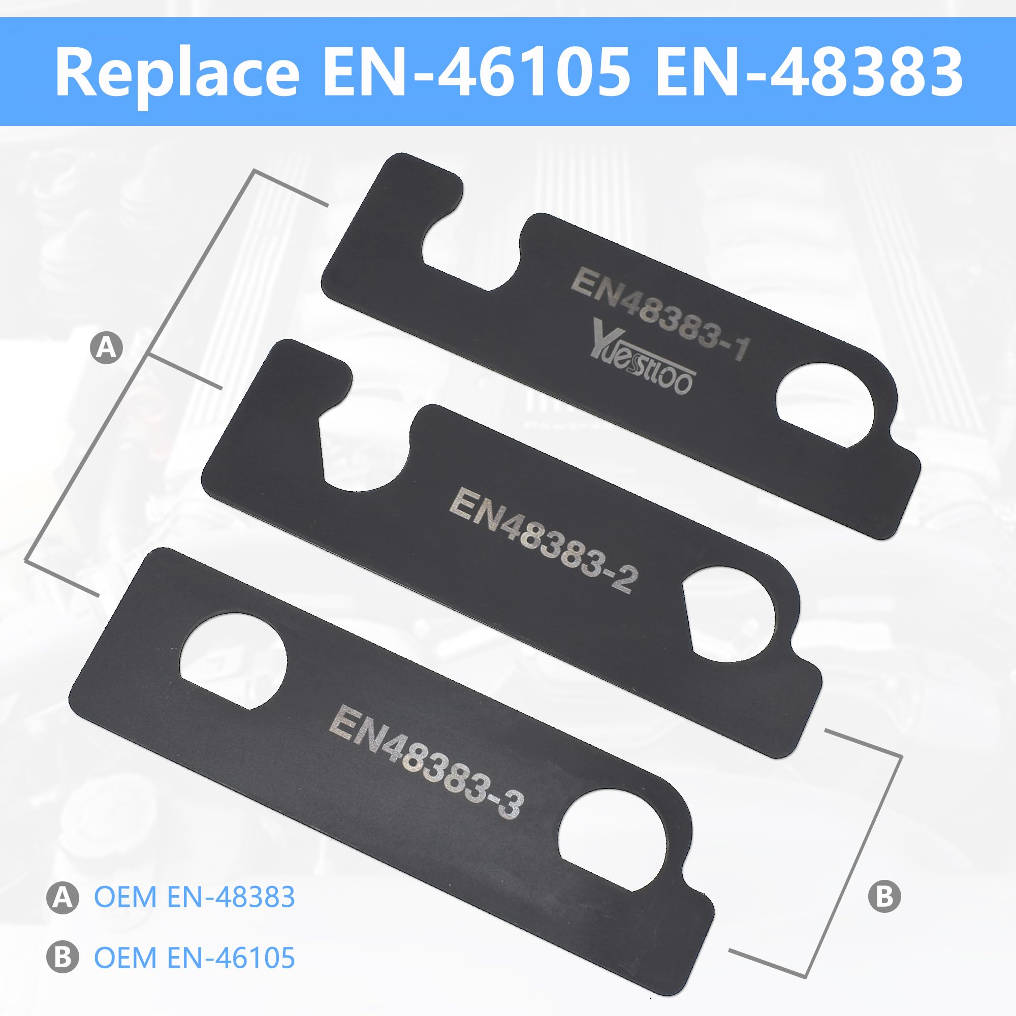 Nockenwellen-Haltewerkzeug Set - 6-tlg. Für Opel Chevrolet Cadillac - EN-48383