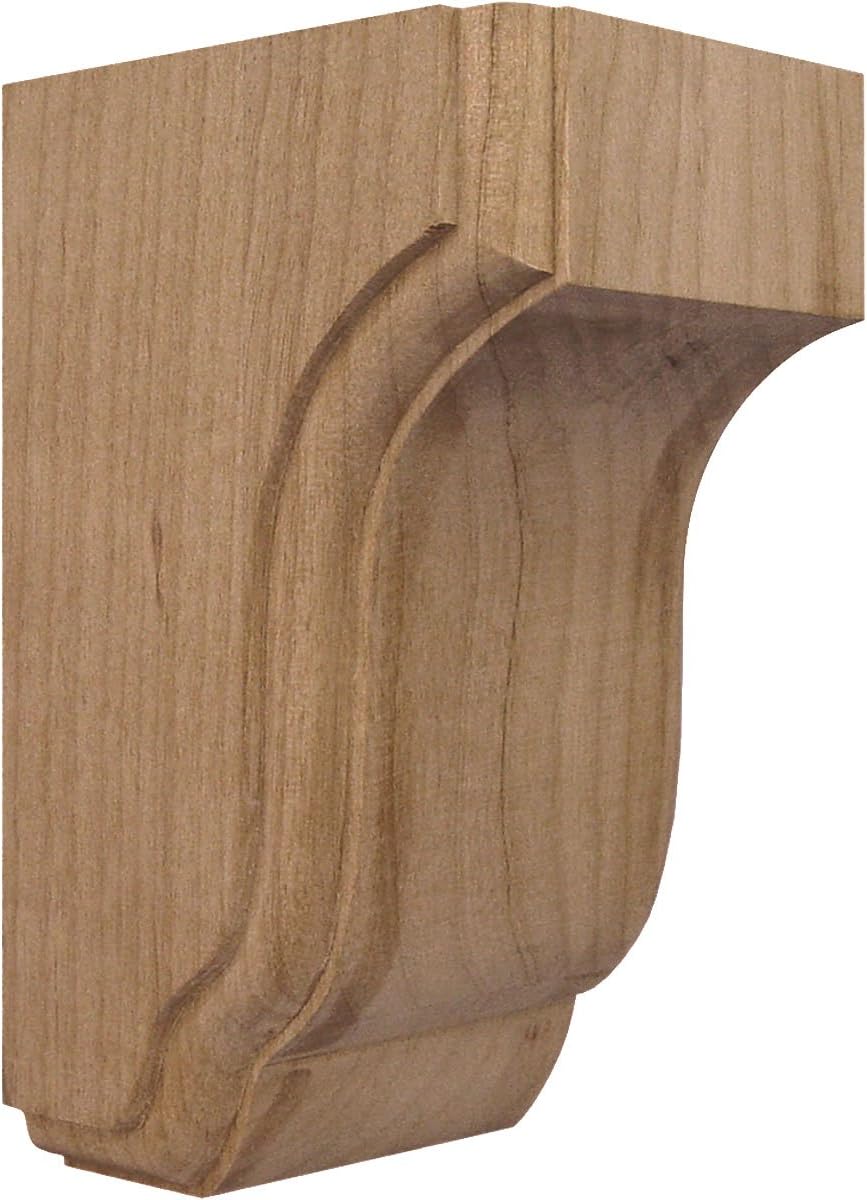 Ekena Millwork COR03X04X06CPRW-CASE-4 Corbel, Factory Primed