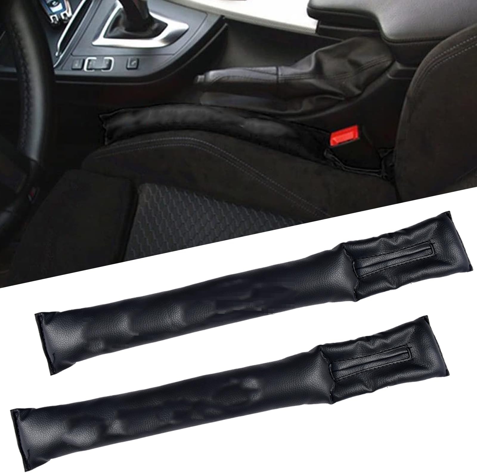 EVIMO 2er Set Autositz Lückenfüller Für BMW X3 (G45) 2024 - Aufbewahrungsorganizer