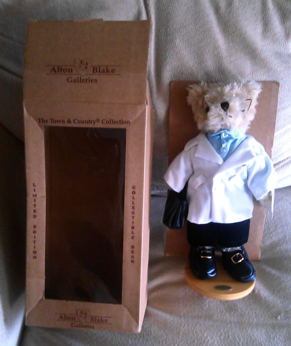 The Town and Country Collection Alton Brown Galleries Limited Edition Dr Bear Teddy Bear