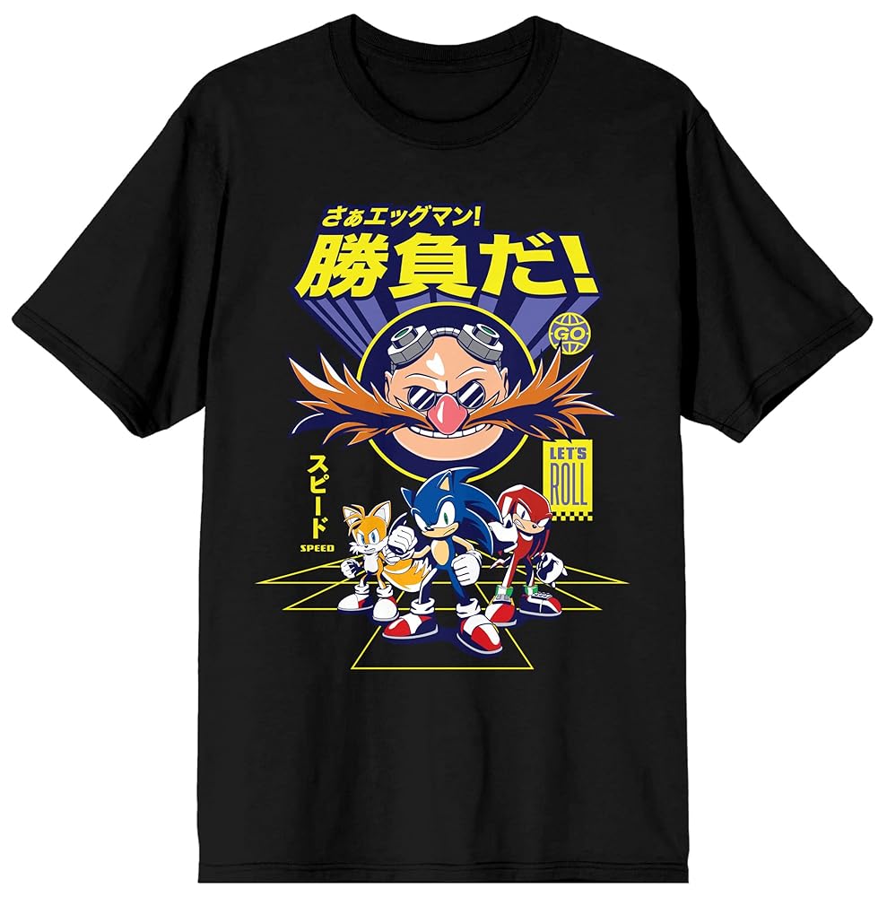 Timberland × Sonic Graphic Tee Black S Timberland x SONIC THE HEDGEHOG Short Sleeve Graphic Tee