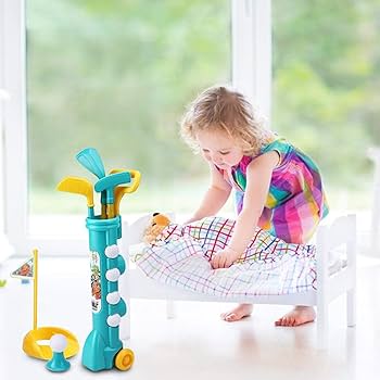 Amazon.co.jp: Icejoy ゴルフ おもちゃ 子供 ゴルフクラブ玩具