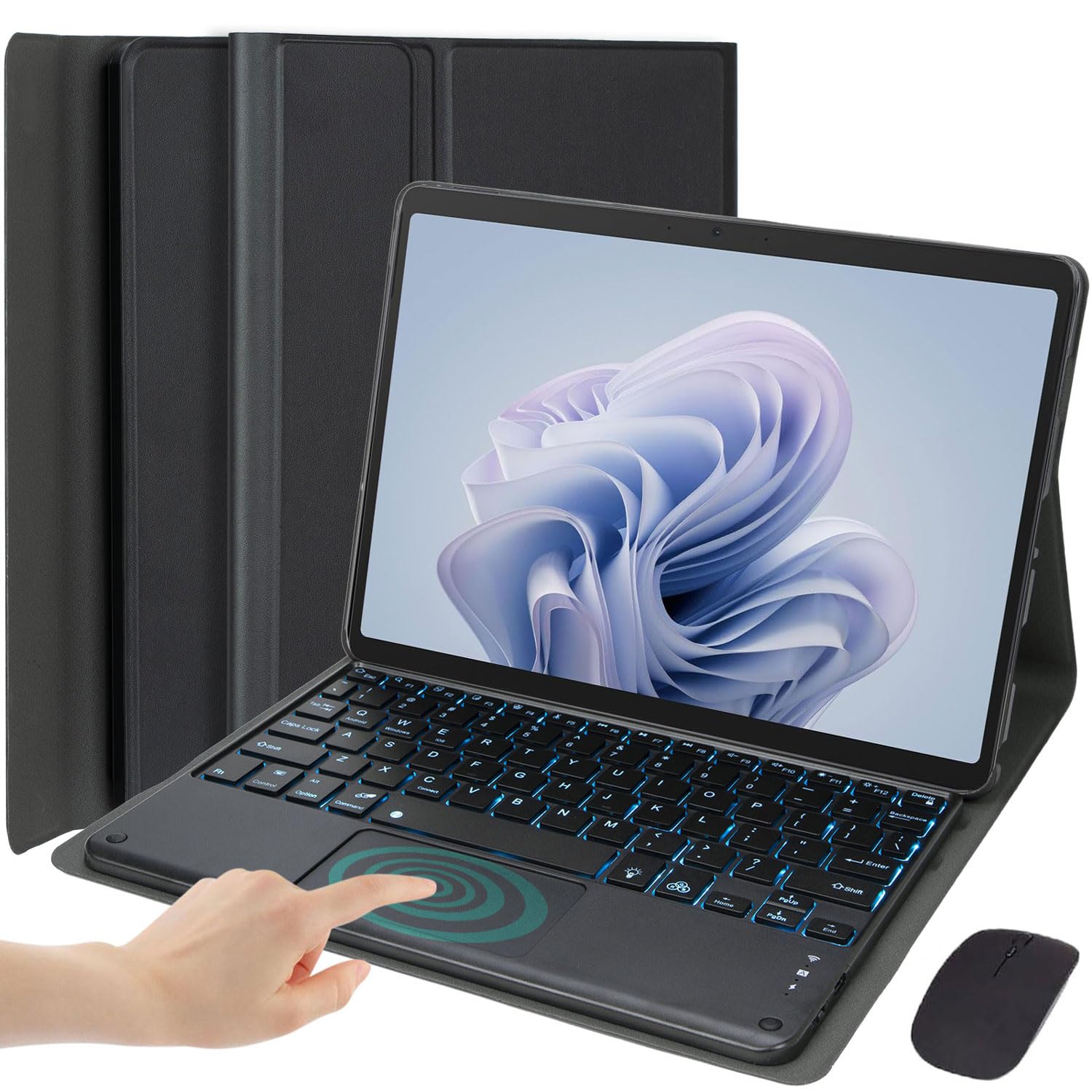 QUARK Teclado Para Microsoft Surface Go (4/3/2/1), Teclado Inalámbrico Bluetooth