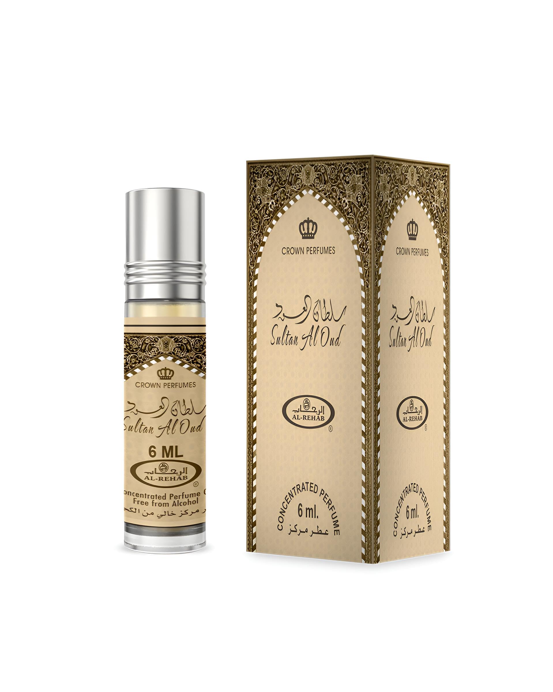 Al-Rehab Sultan Al Oud Musk Fragrance 6 ml 100% Oil