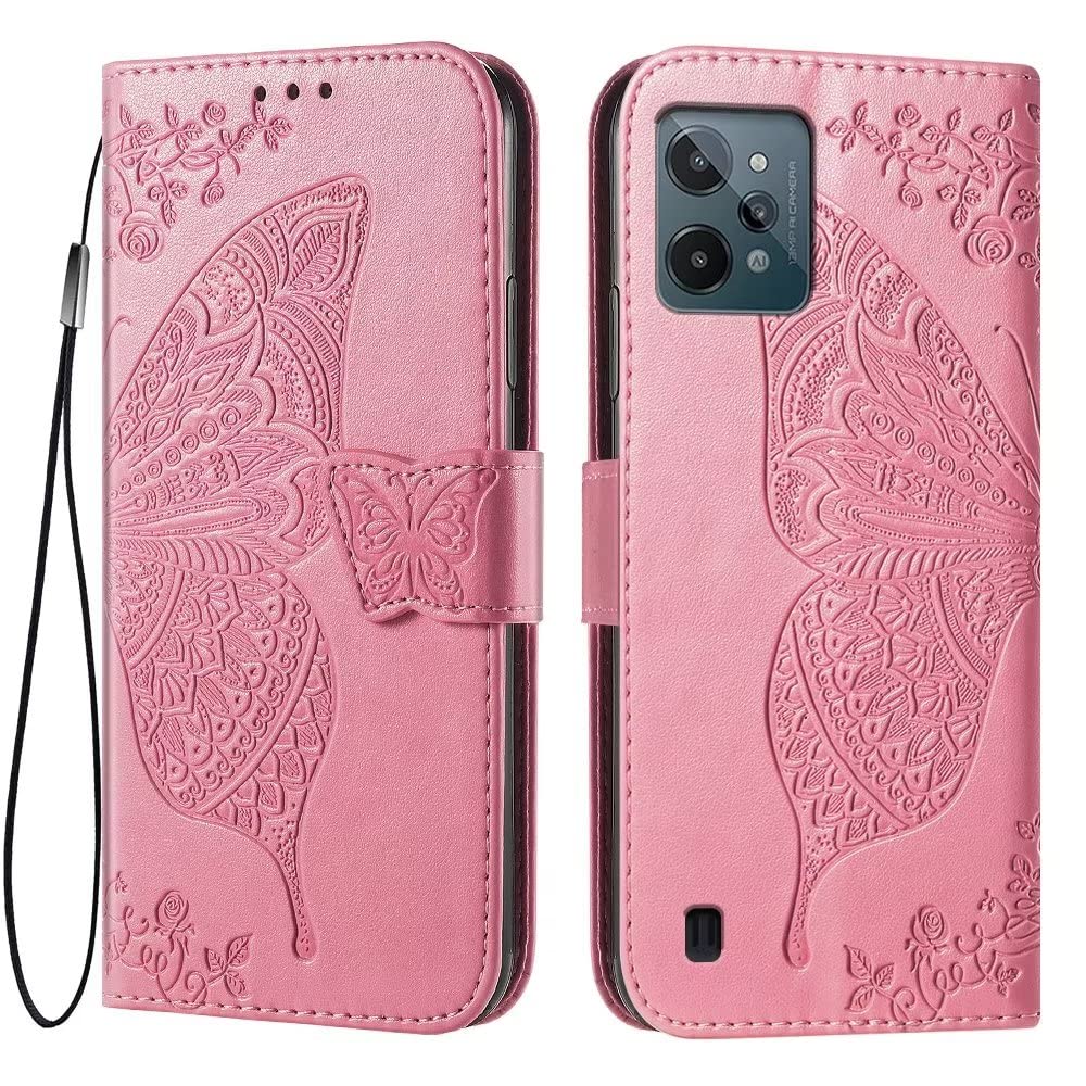 EASSGU Custodia per Realme C31 (6.5 Inches) Flip Folio
