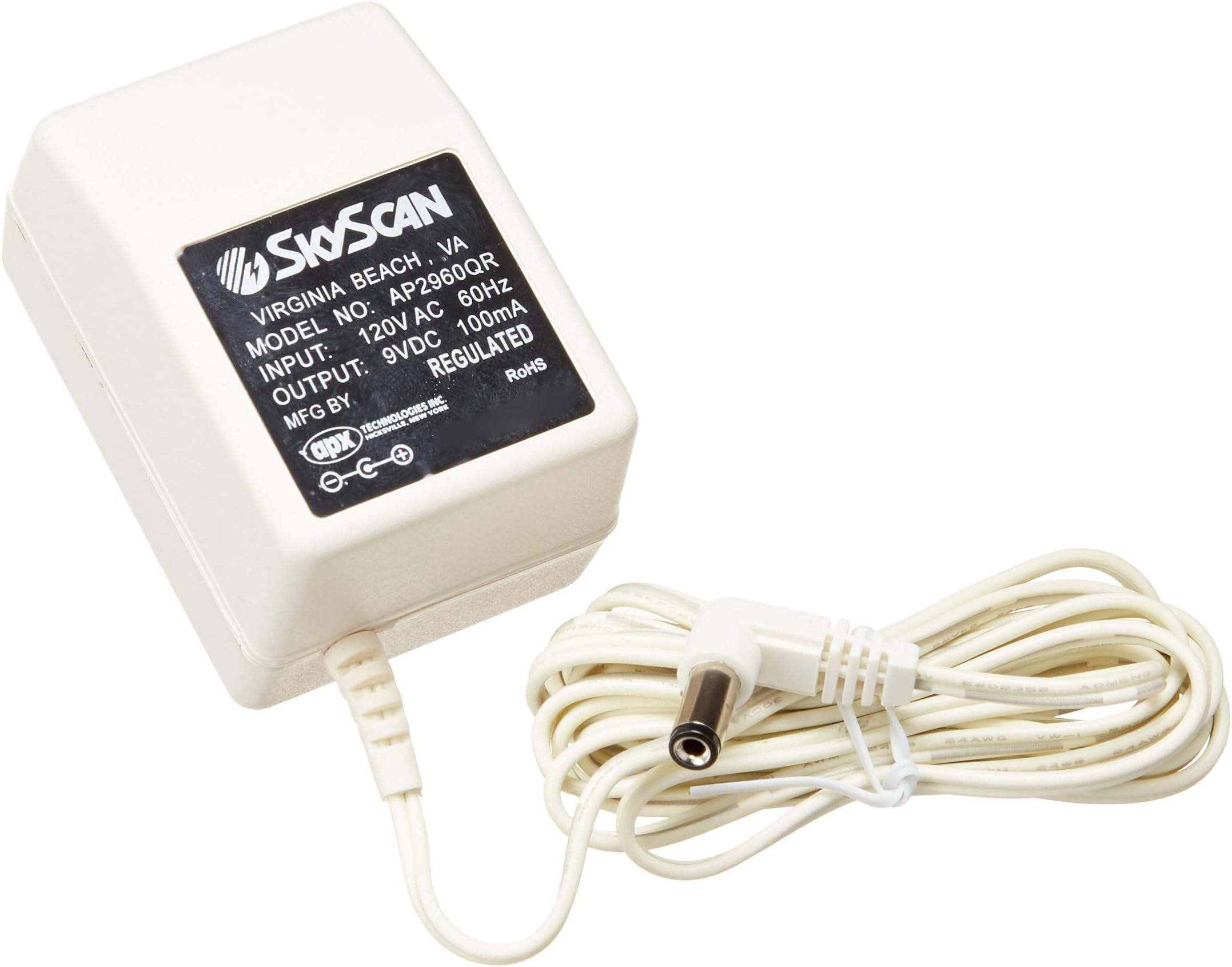 Xtreme Research Skyscan Detector 120V A/C Adapter (Detector Not Included)