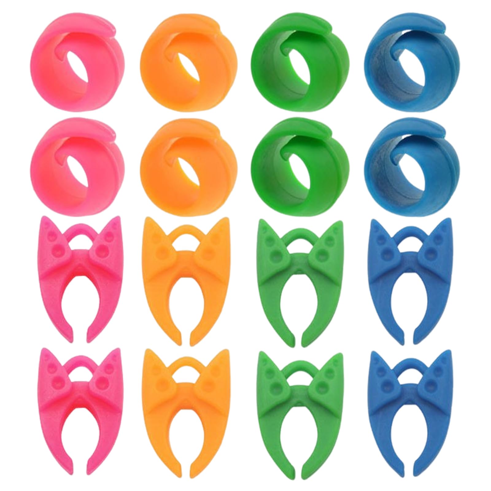 Porta Bobine Di Filo Tokaneit - 25 Clip Colorate, Organizzazione Cucito, Anti-groviglio - Foto 8