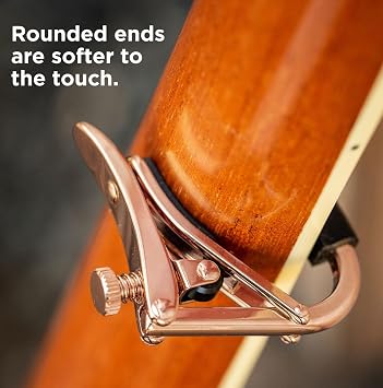 Shubb C1GR Capo Royale for Steel String Guitar - Rose Gold
