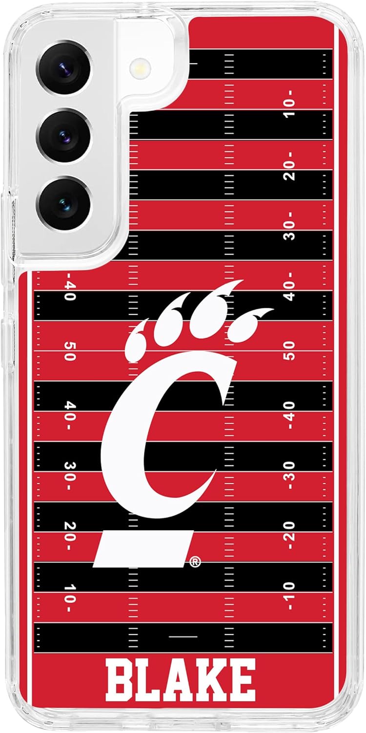 Affinity Bands Cincinnati Bearcats HD Phone Case Compatible with Samsung Galaxy S23 (Scattered)