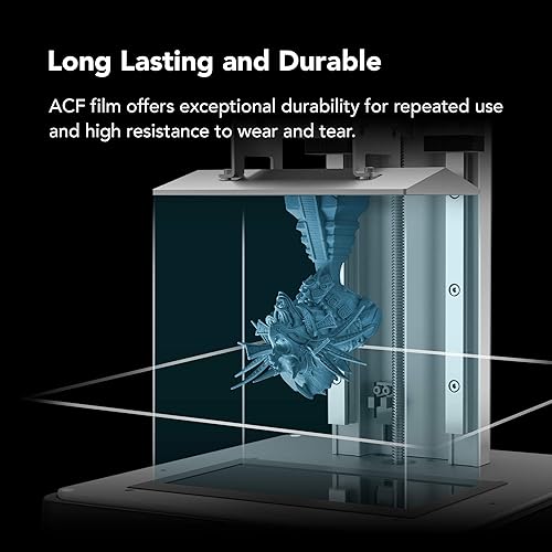 Miniatura 4 de phrozen 3 piezas de película ACF de alta durabilidad de doble superficie, menos fuerza de pelado compatible con Sonic Mighty 8K, 12K, Revo 14K, 16K