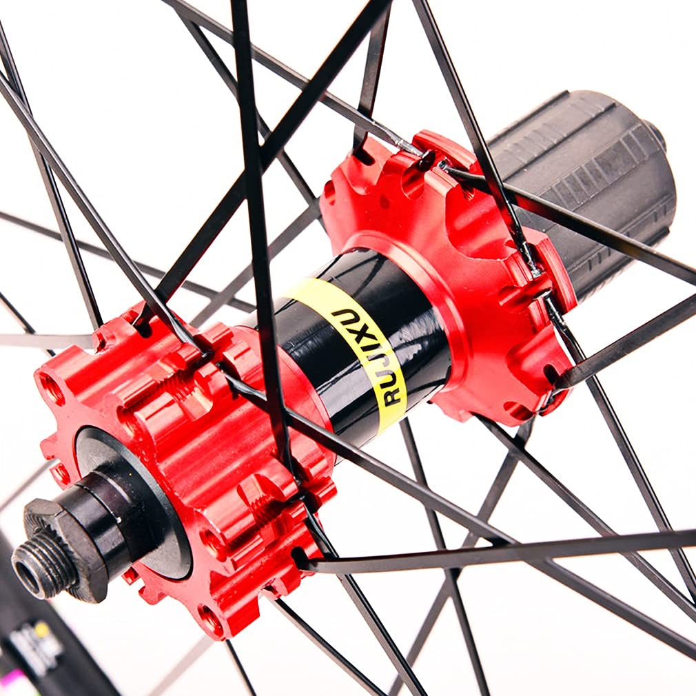 Set Di Ruote MTB 26 27.5 29" Freno A Disco A Sgancio Rapido 24H Ruote For Mountain Bike Cerchio In Lega Di Alluminio 100/135mm Mozzo, For Cassetta 7-11 Velocità