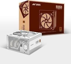 Ant Esports RX650 650 Watt 80 Plus Bronze Certified Power Supply/PSU for PC with Smooth & Silent 120mm Fan - White