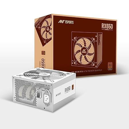 Amazon.in: Buy Ant Esports RX650 650 Watt 80 Plus Bronze Certified ...