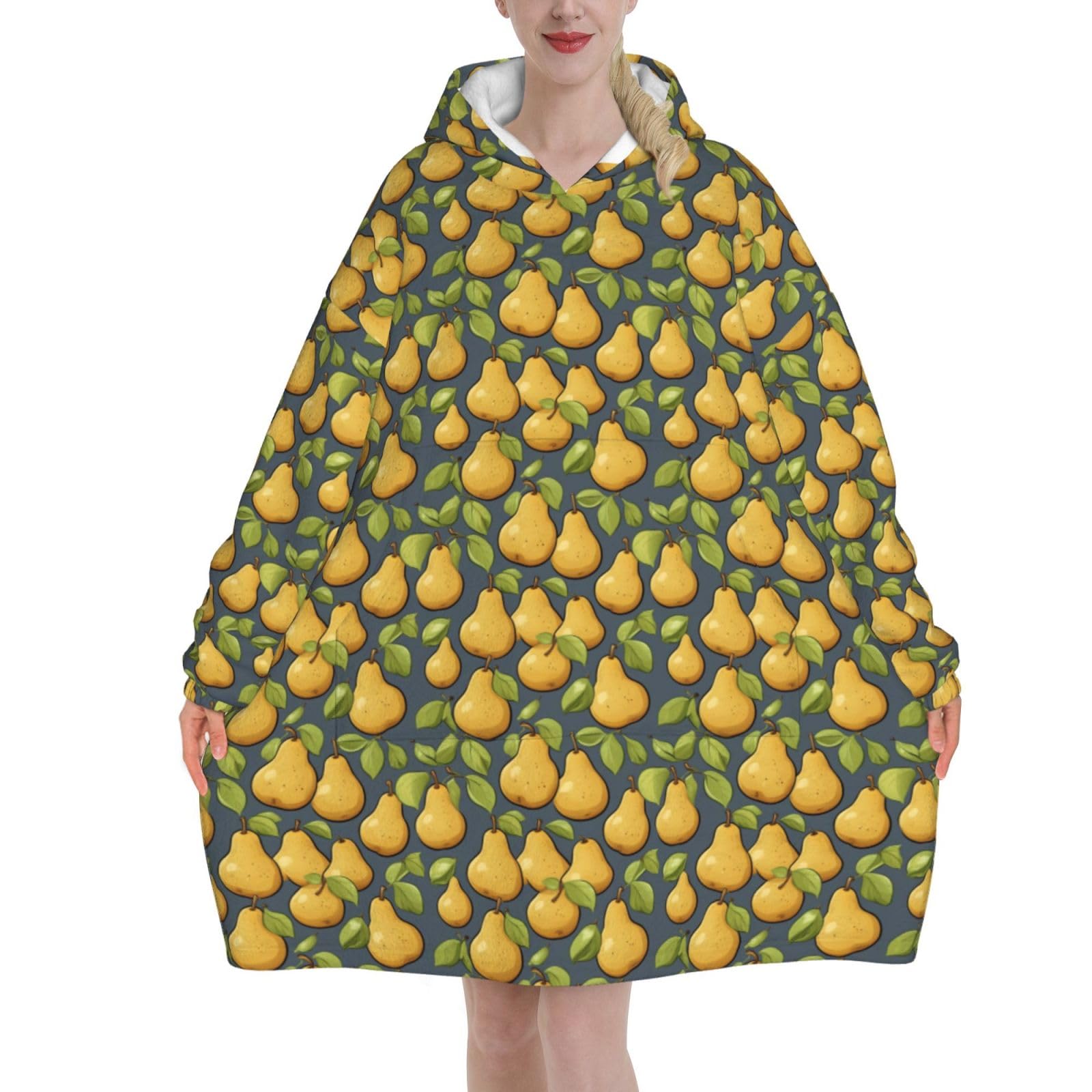 Couverture à capuche surdimensionnée pull géant finitions premium - 8